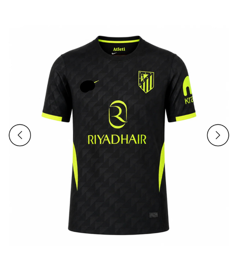 Camiseta Atlético de Madrid – Negra