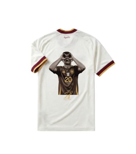 Camiseta España x Pedri (2 estrellas) – Blanca
