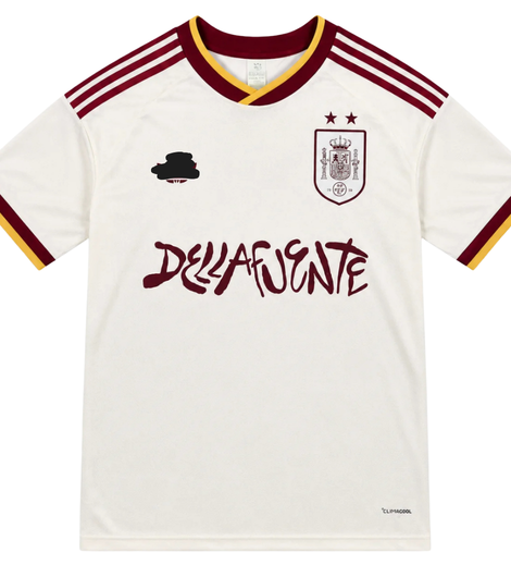 Camiseta España x Dellafuente (2 estrellas) – Blanca