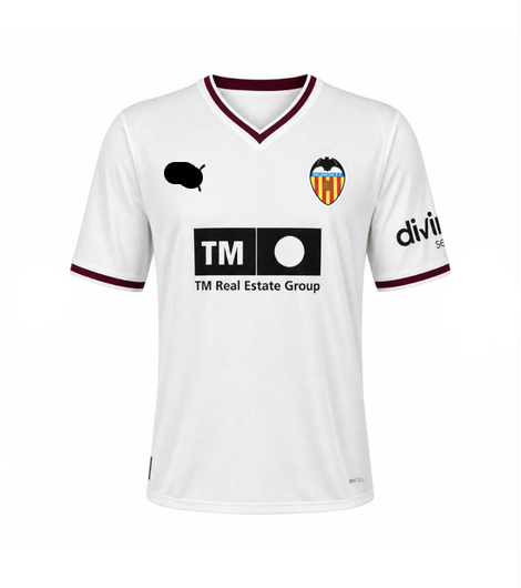 Camiseta Valencia – Blanca