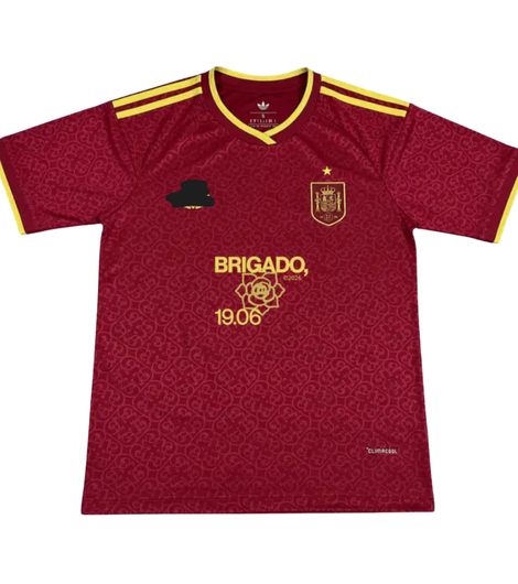 Camiseta España x Dellafuente – Granate