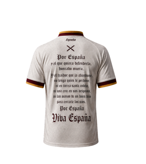 Camiseta España 1492 (2 estrellas) (Blanca)