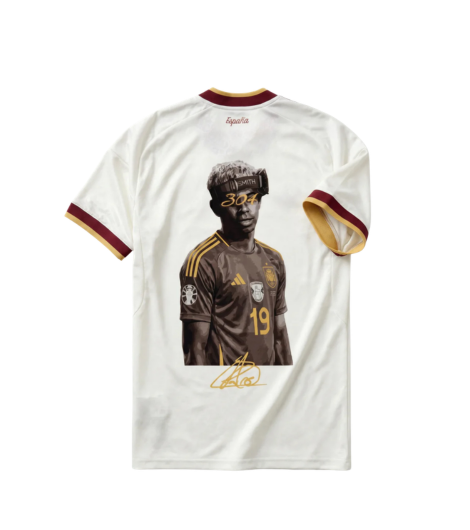 Camiseta España x Lamine Yamal (2 estrellas) – Blanca II