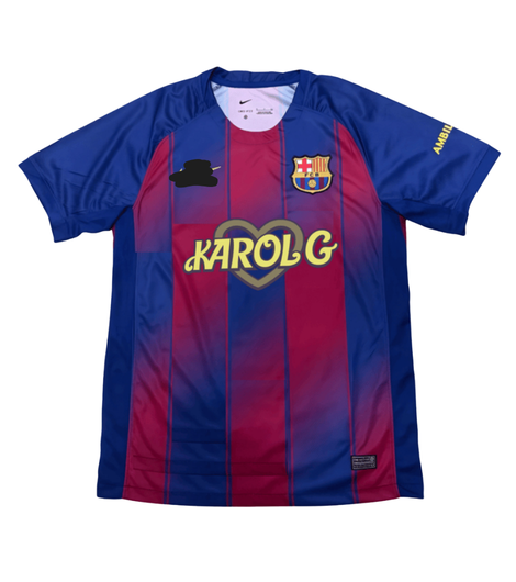 Camiseta FC Barcelona x Karol G – Azulgrana