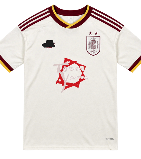 Camiseta España x Dellafuente (2 estrellas) – Blanca II