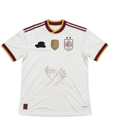 Camiseta España x Lamine Yamal (2 estrellas) – Blanca