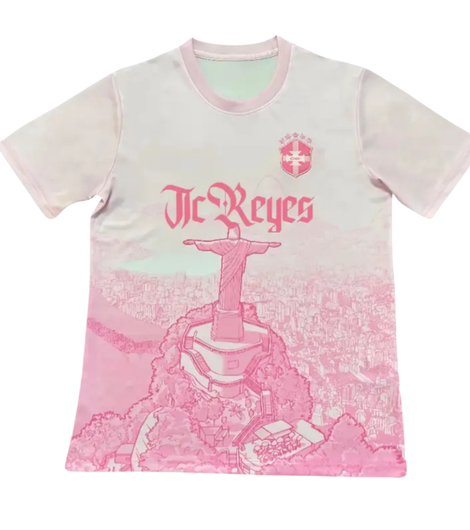 Camiseta Brasil x JC Reyes – Rosa