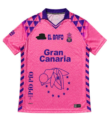 Camiseta Las Palmas x Quevedo – Rosa
