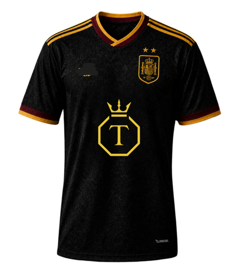 Camiseta España x Ilia Topuria (2 estrellas) – Negra