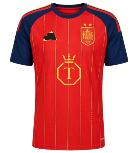 Camiseta España x Ilia Topuria (2 estrellas) – Roja