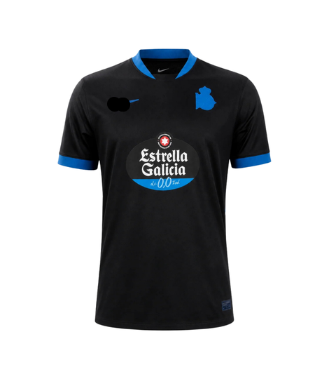 Camiseta Deportivo de la Coruña – Negra