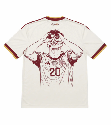 Camiseta España x Pedri (2 estrellas) – Beige
