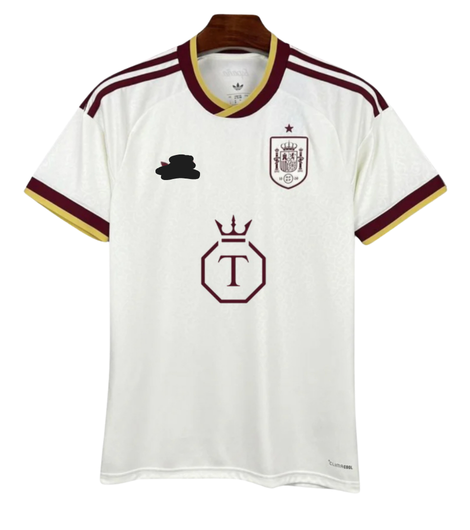 Camiseta España x Ilia Topuria (2 estrellas) – Blanca