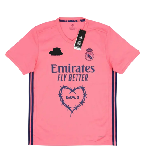 Camiseta Real Madrid x Karol G – Rosa