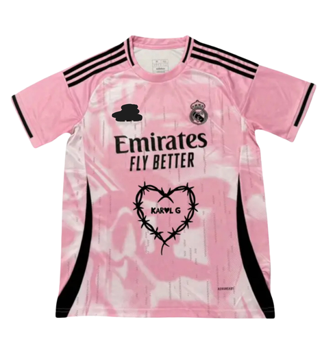 Camiseta Real Madrid x Karol G – Rosa II