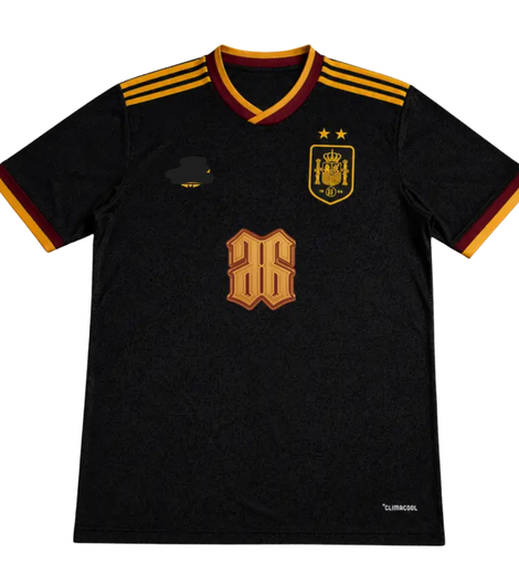 Camiseta España x Hades (2 estrellas) – Negra