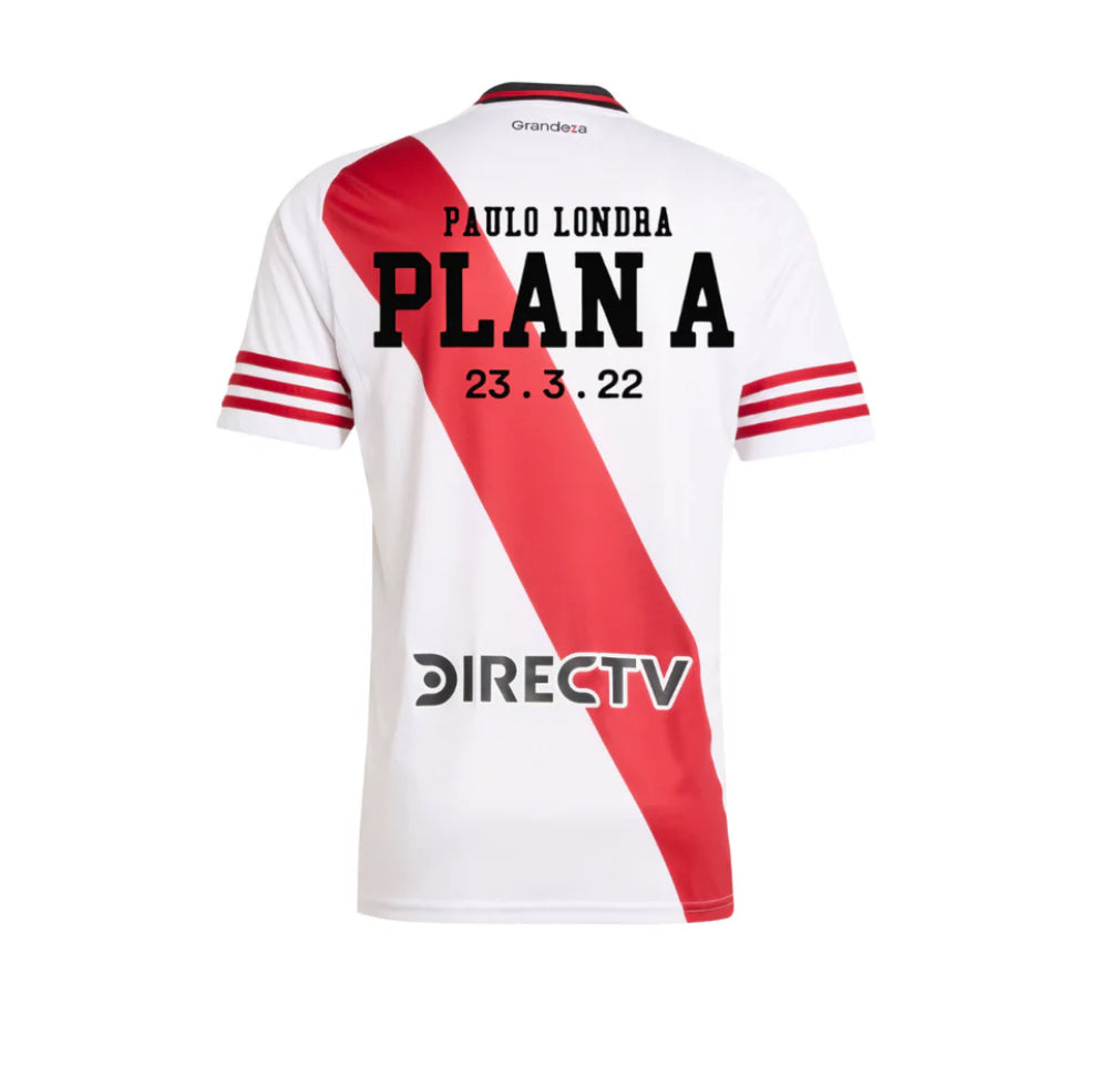 Camiseta River Plate x Paulo Londra