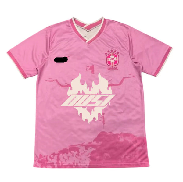 Camiseta Brasil x Omar Courtz – Rosa III