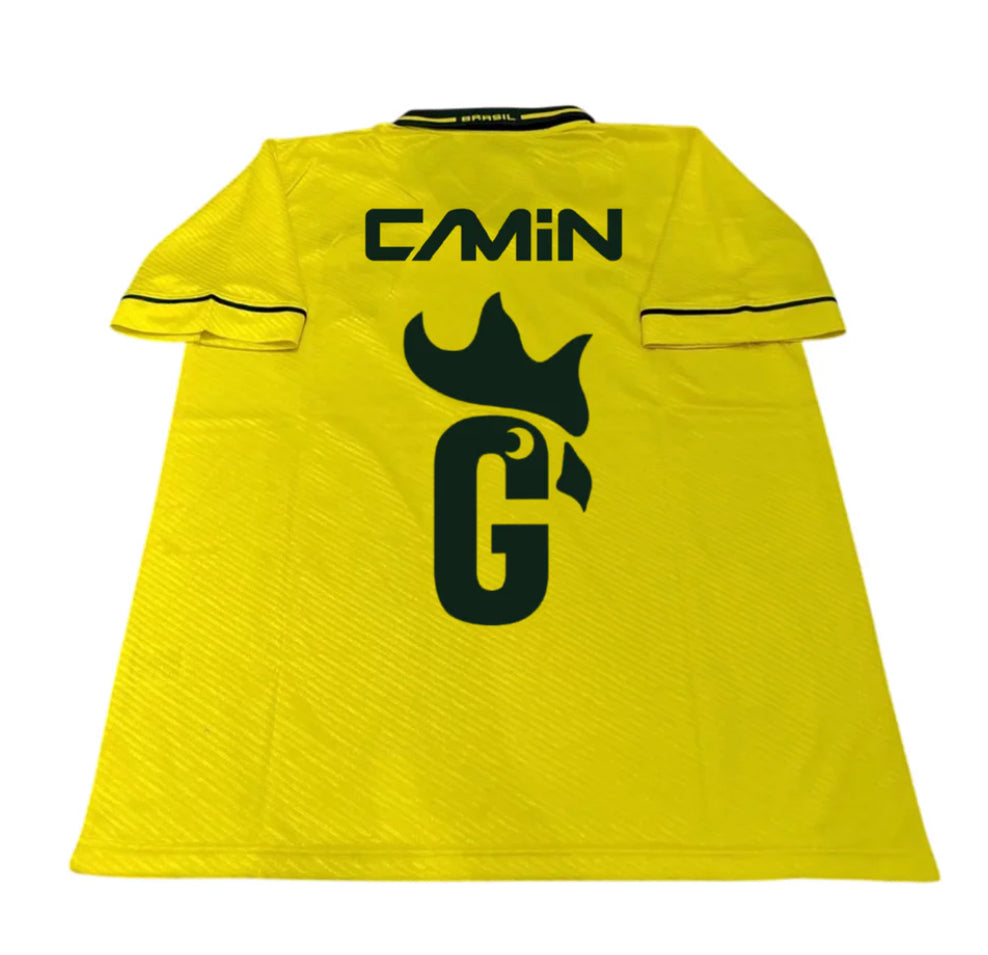 Camiseta Brasil Retro x Camin