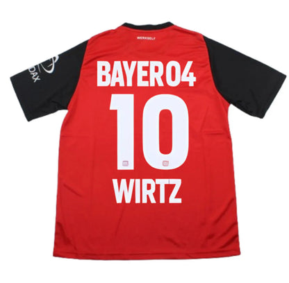 Camiseta Bayer Leverkusen x Grecas – Roja y negra