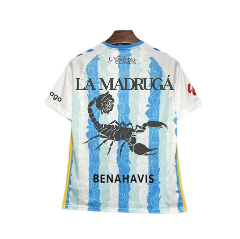 Camiseta Málaga CF x Delaossa – La Madrugá