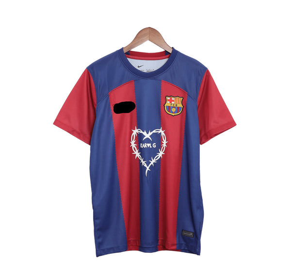 Camiseta FC Barcelona x Karol G – Azulgrana II