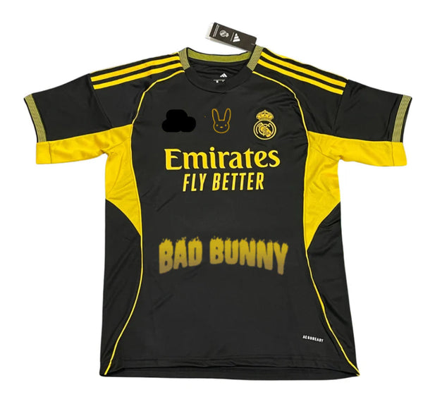 Camiseta Real Madrid x Bad Bunny – Negra