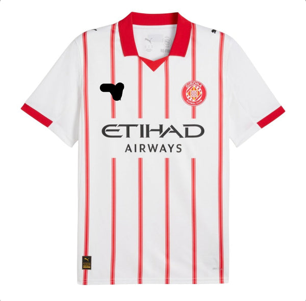 Camiseta Girona – Blanca y roja
