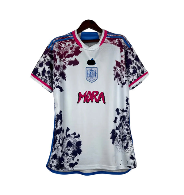 Camiseta España x Mora – Blanca