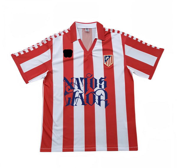 Camiseta Atlético de Madrid x Natos y Waor – Rojiblanca