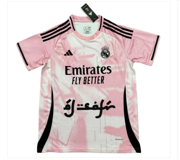 Camiseta Real Madrid x Al Safir – Rosa