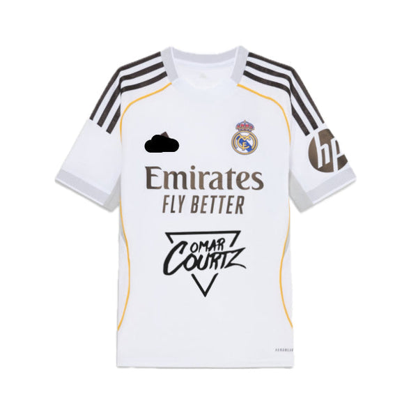 Camiseta Real Madrid x Omar Courtz – Blanca III