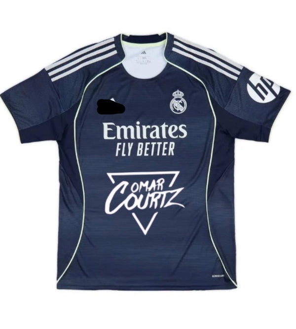 Camiseta Real Madrid x Omar Courtz – Azul marino II