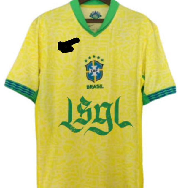 Camiseta Brasil x Camin – Amarilla