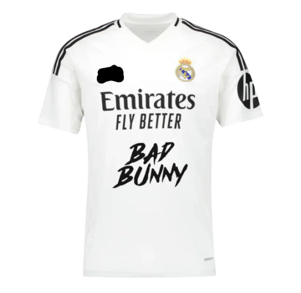 Camiseta Real Madrid x Bad Bunny – Blanca II
