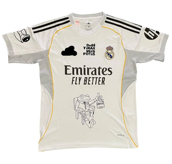 Camiseta Real Madrid x Bad Bunny – Blanca