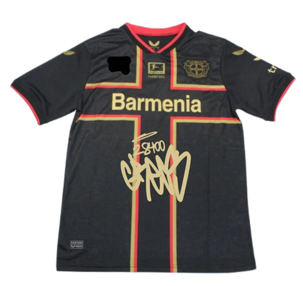 Camiseta Bayer Leverkusen x Grecas – Negra