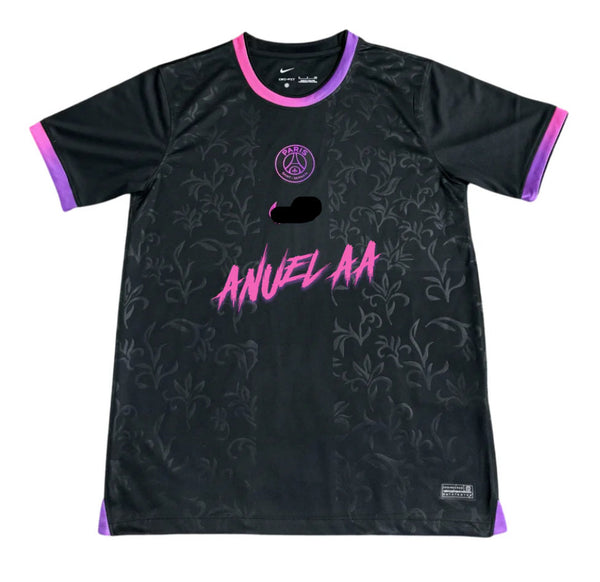 Camiseta PSG x Anuel AA – Negra